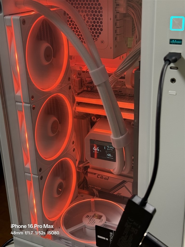 この価格帯で出せるのが凄い』 DEEPCOOL LM360 WH R-LM360-WHDMMC-1