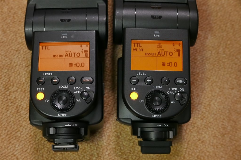 3ヶ月仕事で使用。HVL-F60RM(I型)とHVL-F60RM2を比べて考察