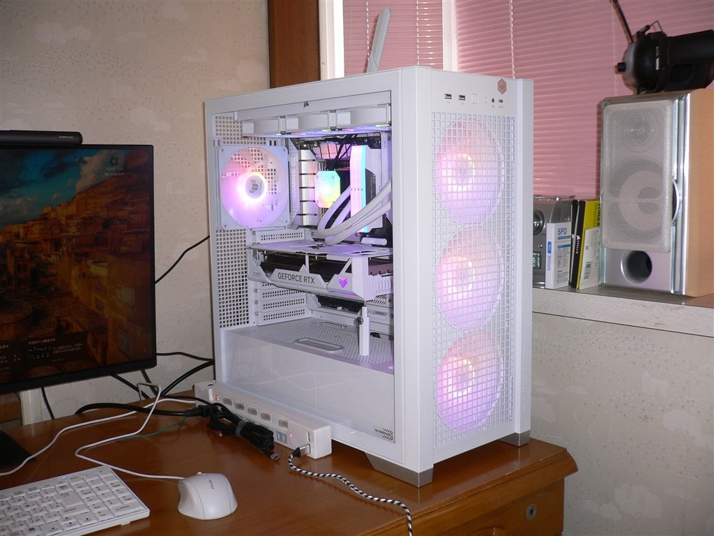 ASUS GeForce GT ホワイト PCケース Amazon | ASUS 強化ガラス製ミドルケース TUF GAMING GT501
