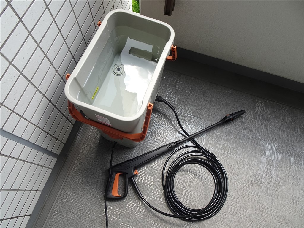 アイリスのタンク式高圧洗浄機では歴代最大圧力のハイパワー