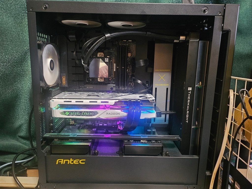 FHD環境でのコスパ良し！』 ASRock Radeon RX 7700 XT Steel