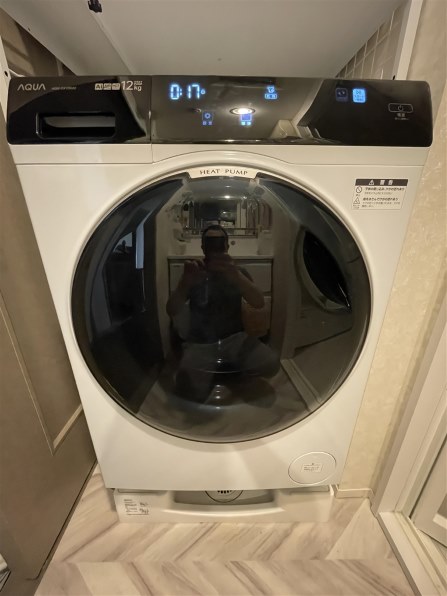【大幅値下げ！未使用新品】AQUAドラム式洗濯機12kgAQW-DX12R-LK 楽天市場】基本配送設置無料 まっ直ぐドラム2.0 ドラム式洗濯