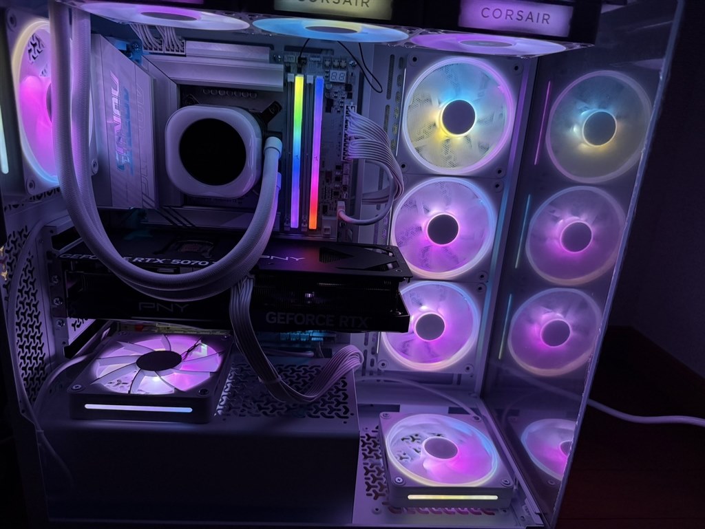 ぴぃ 光らせないならコスパ◎』 PNY GeForce RTX 5070 Ti 16GB