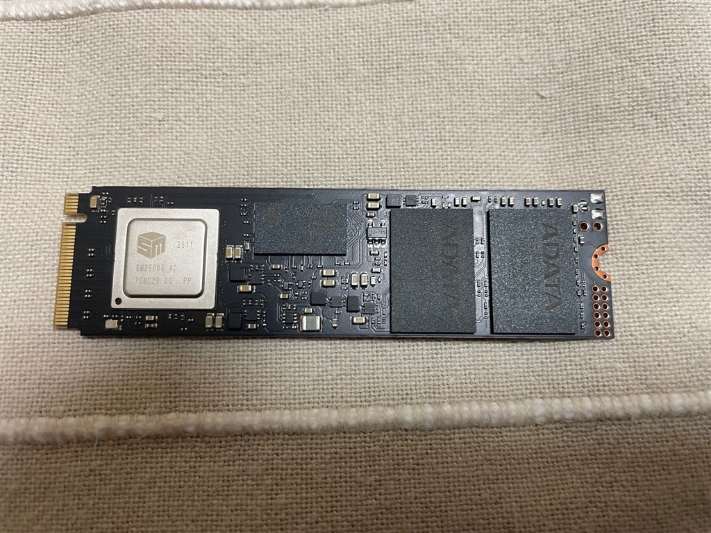 コスト、性能、温度とバランスの良いGen5 SSD』 ADATA XPG MARS 980