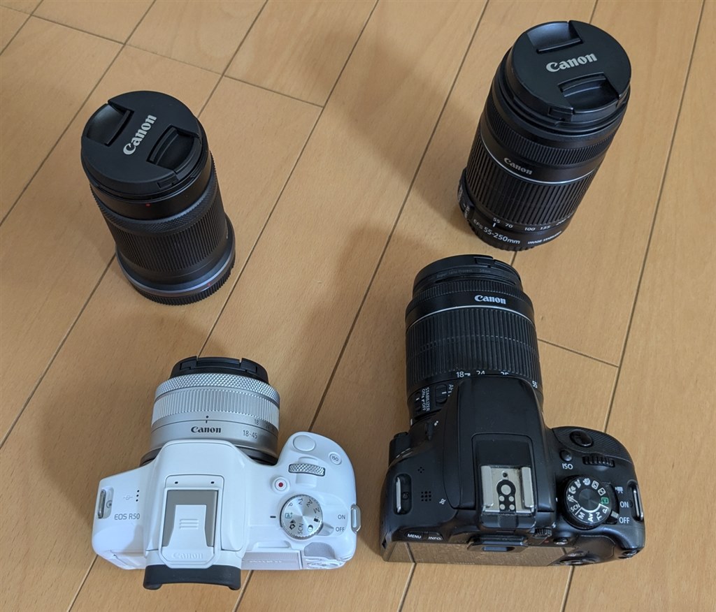 canon EOS R50 ホワイト　ダブルズームキット キヤノン Canon EOS R50 ダブルズームキット ホワイト | 新品