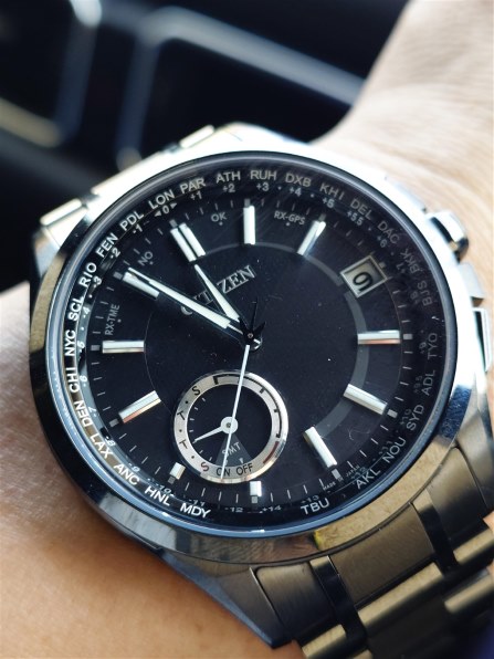 ド*ン様 【シチズン】 腕時計 アテッサ F150 Eco-Drive エコ・ド シチズン アテッサ エコ・ドライブ電波時計 F150 CC3010-51E