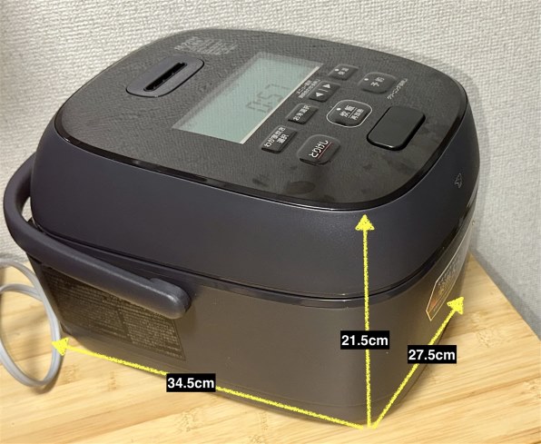 6821②【未使用】 象印 NW-WB10-BZ 圧力IH炊飯ジャー 5.5合 象印 豪熱