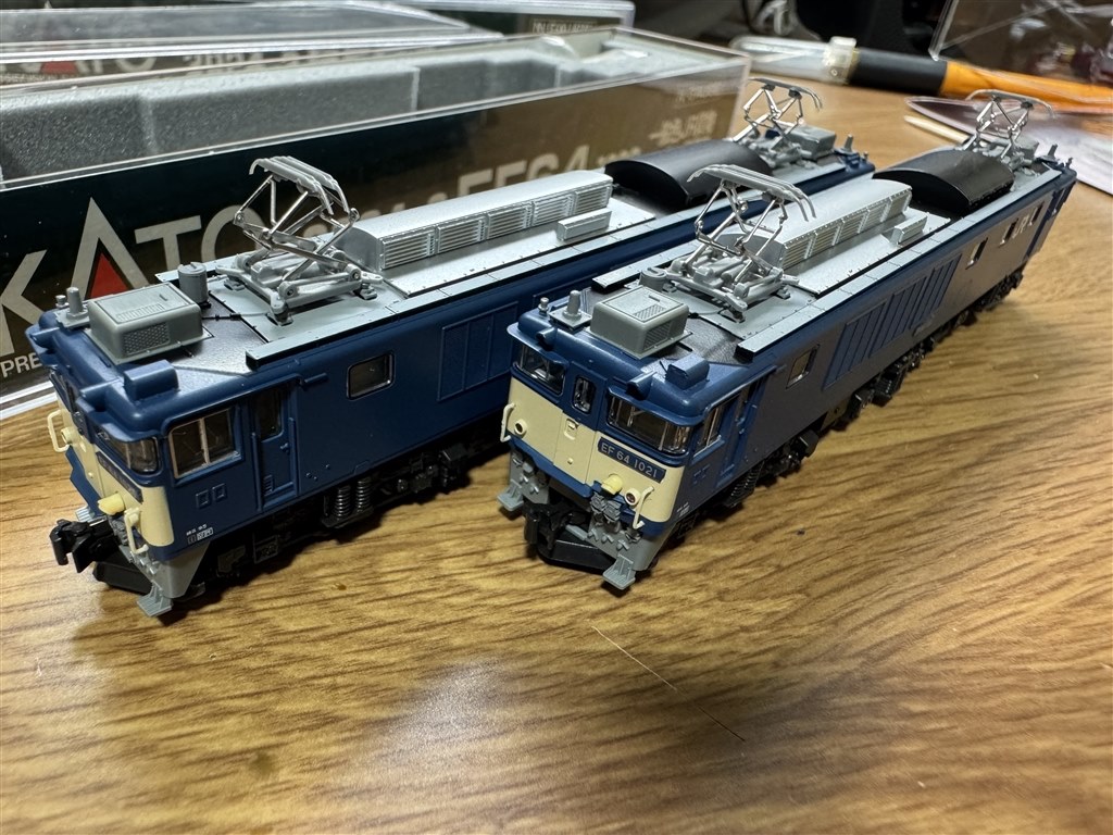 重連でタキを牽かせたくて』 カトー EF64 1000 一般色 JR貨物クーラー