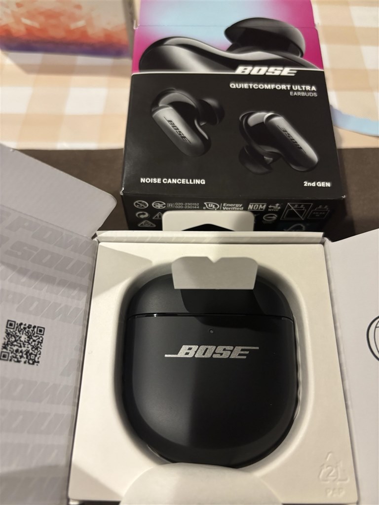 Bose QuietComfort Ultra Earbuds 初代 Bose QuietComfort Ultra Earbuds (Black) True wireless noise