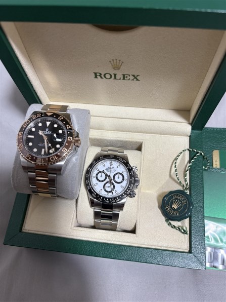 lianne様一枚今日発送 レビュー】ロレックス 116518LN イエローパンダ YGデイトナ セラクロム