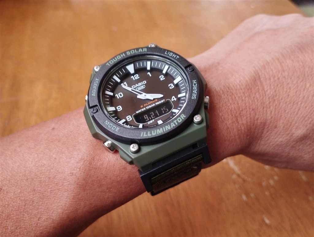 チープCASIO版G-SHOCK』 カシオ CASIO Collection STANDARD AQ-S820W 