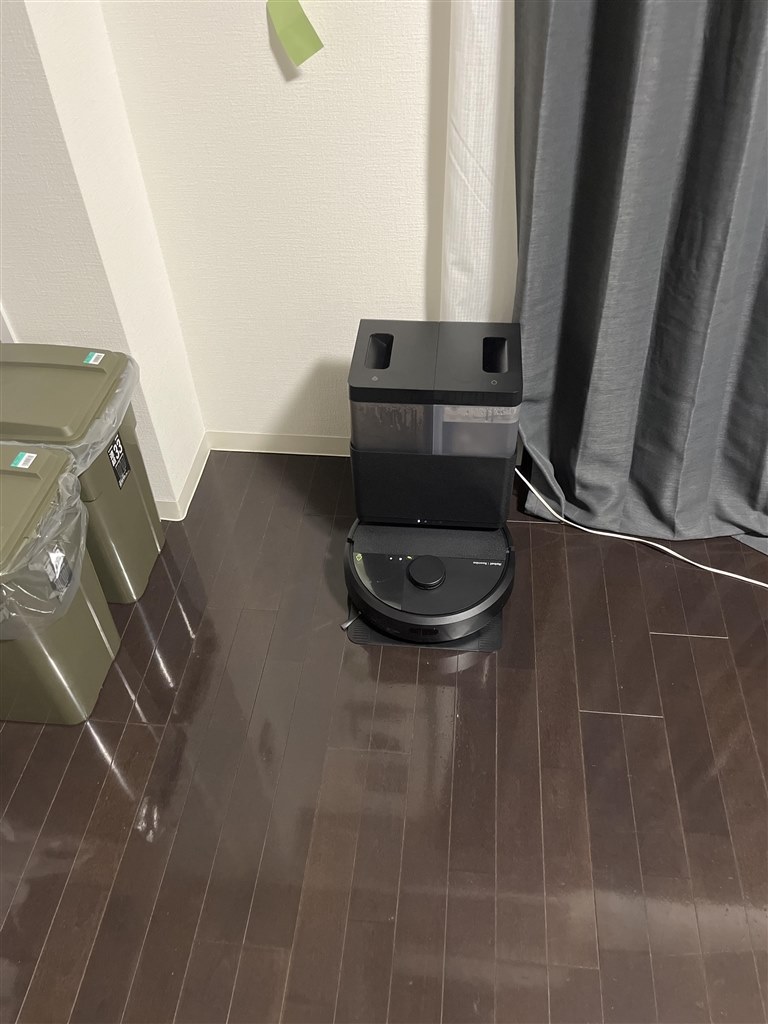 iRobot ロボット掃除機 ブラック➕充電ステーション アイロボット、お手入れ不要の全自動フラッグシップモデル