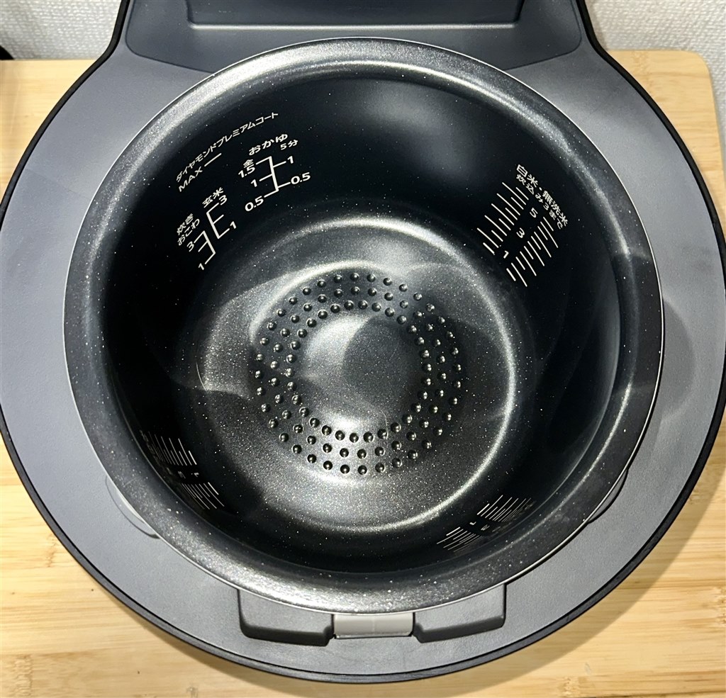 安定して美味しいご飯が食べられる炊飯器。今の世に合ってる
