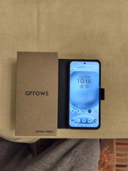 コスパに優れた良機種』 FCNT arrows Alpha M08 SIMフリー [ブラック