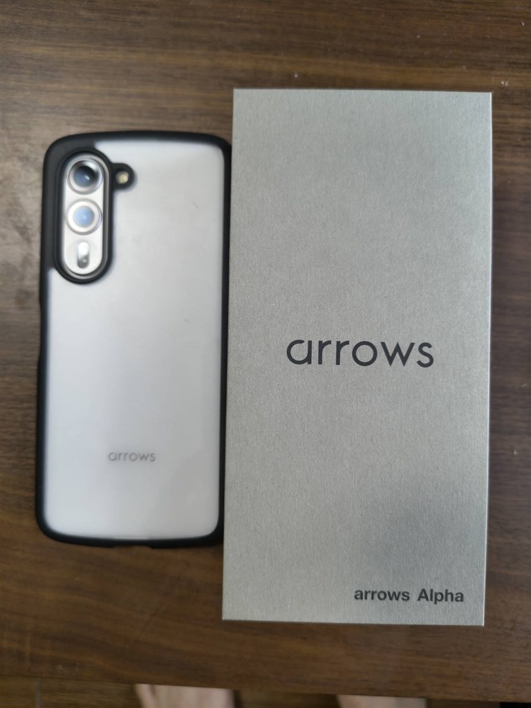 iPhoneからの乗り換えです。』 FCNT arrows Alpha M08 SIMフリー