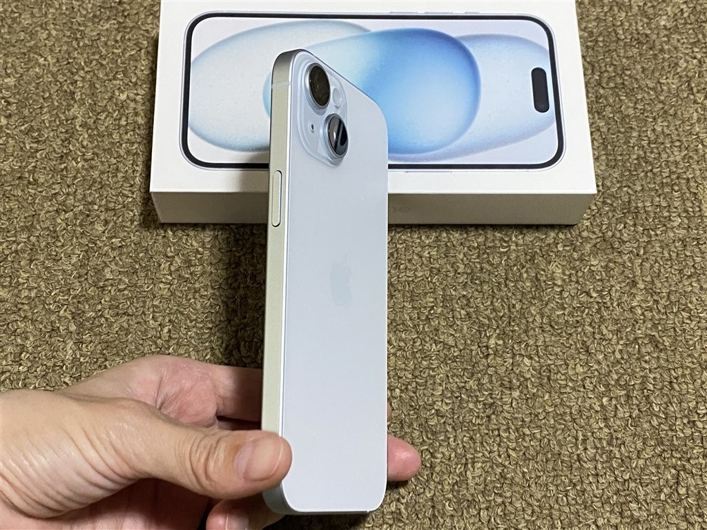 カラーが可愛い！』 Apple iPhone 15 128GB SIMフリー [ブルー