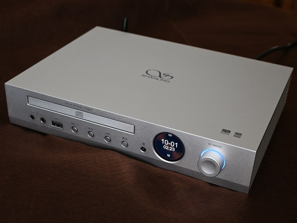 コンパクトで美しいデザインと対応フォーマットの豊富さが魅力