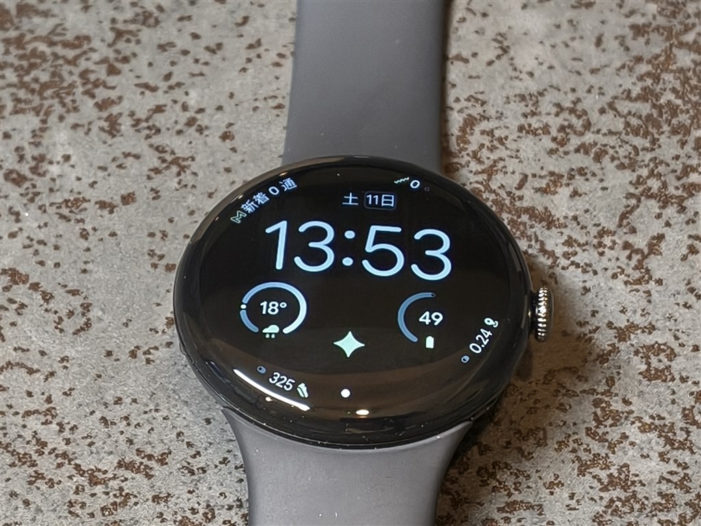 Google Pixel Watch 4 (45mm)本体 Matt Black Google Pixel Watch 4