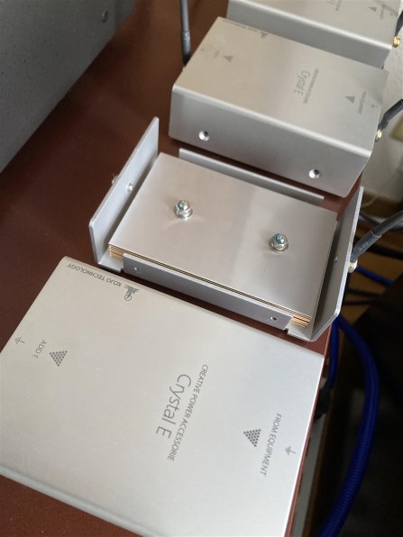 仮想アースに大きな効果あり 二台使いも』 KOJO TECHNOLOGY Crystal E