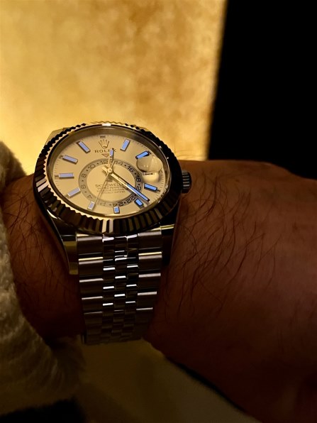 【中古品】ロレックス　スカイドゥエラー　３３６９３４　オイスターブレス ロレックス スカイドゥエラー 336934 [ジュビリーブレスレット