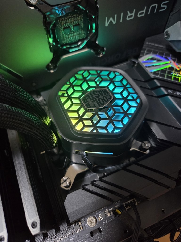 久々のアタリパーツ』 COOLER MASTER MasterLiquid 240 Atmos II VRM