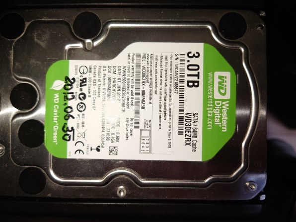 WESTERN DIGITAL WD30EZRX [3TB SATA600]投稿画像・動画 - 価格.com
