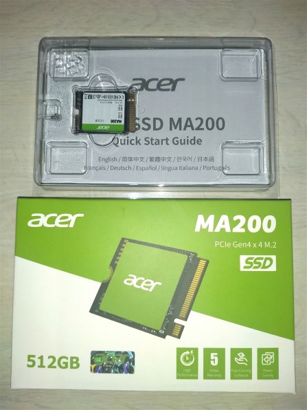 Acer MA200 MA200-512GB 価格比較 - 価格.com