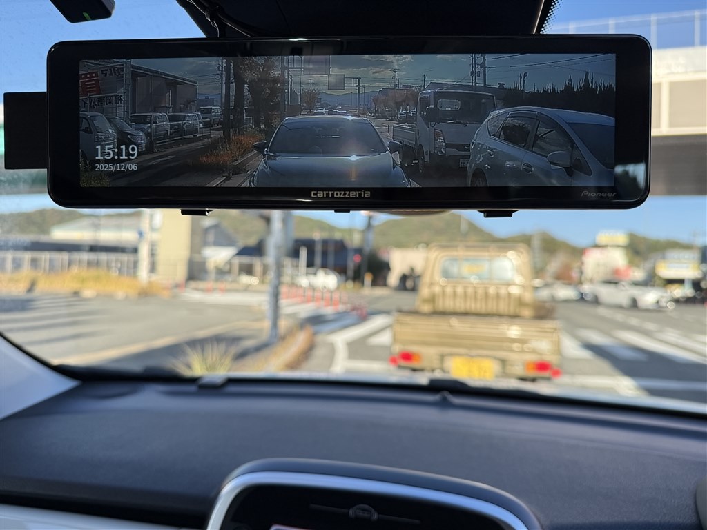 操作性のバランスがよい新型ミラードラレコ』 パイオニア VREC-MZ300D