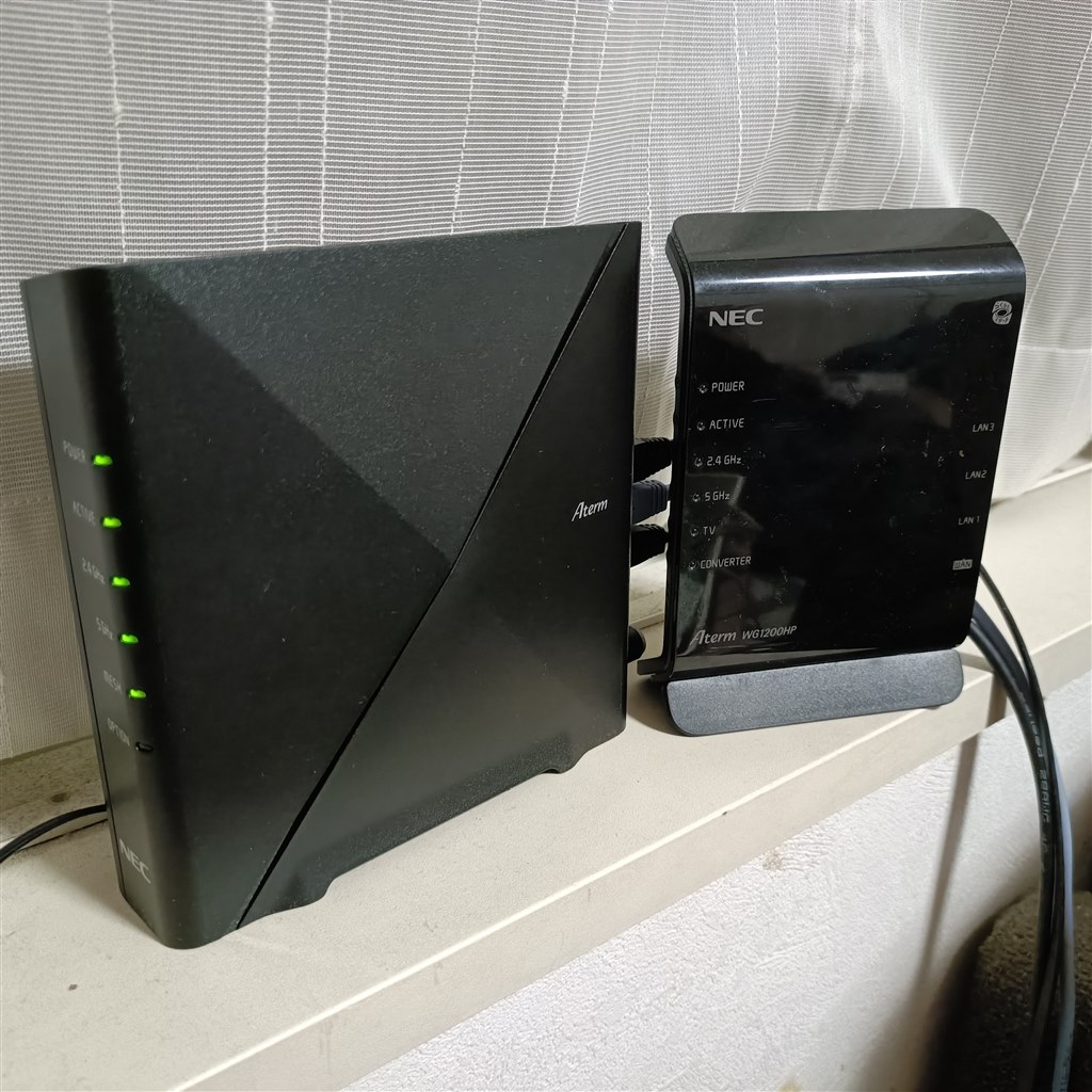 10年ぶりの買い替え』 NEC Aterm 3000D4AX PA-3000D4AX roginsさんの