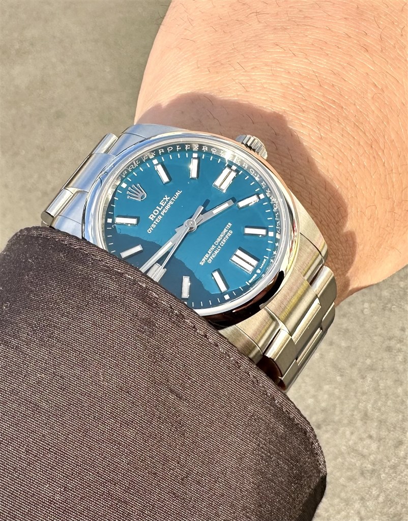 地中海ブルー！』 ロレックス オイスター パーペチュアル 134300