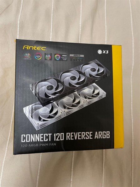 ANTEC Connect 120 Reverse ARGB_3PK WHITE投稿画像・動画 - 価格.com