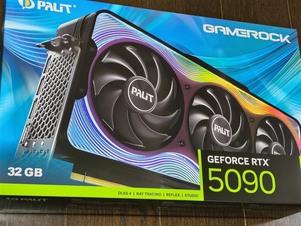 Palit GeForce RTX 5090 32GB ROP欠損無し これからの動画生成の時代に5090