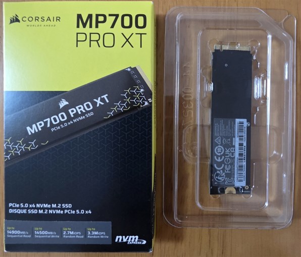 Corsair MP700 PRO XT CSSD-F20GBMP700PXNH 価格比較 - 価格.com
