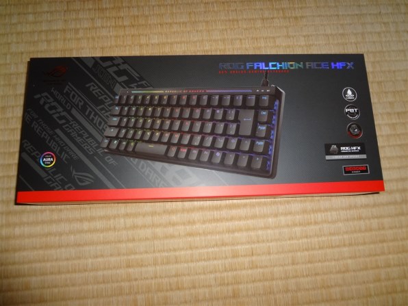 ASUS ROG Falchion Ace HFX 日本語 [Black] 価格比較 - 価格.com
