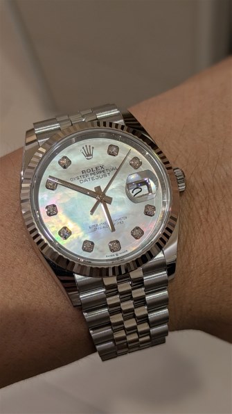 ロレックス デイトジャスト 126234NG [10Pダイヤ ジュビリー