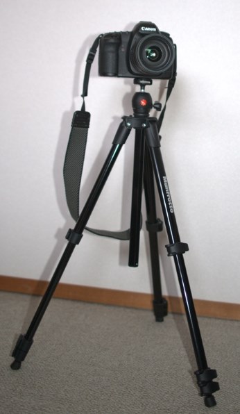 マンフロット Compact ライト三脚4段 フォトキット MKCOMPACTLT-BK