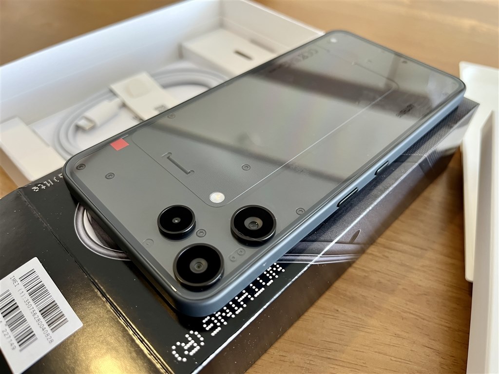 高コスパのエントリースマホ。』 NOTHING Phone (3a) Lite 楽天