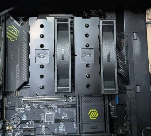 Core Ultra 7でも十分に冷やしてくれるコスパ良い空冷クーラー