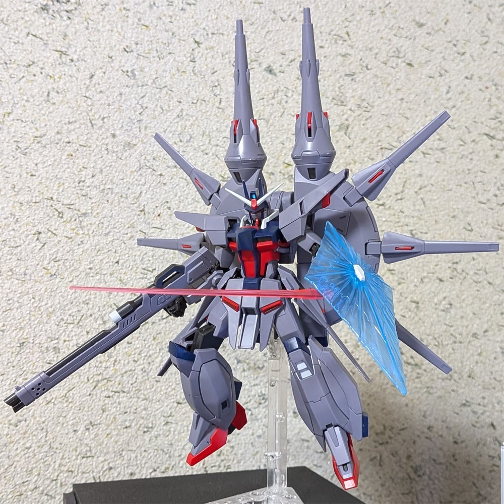 バックパックがよく動いて大迫力』 BANDAI HG 1/144 レジェンド