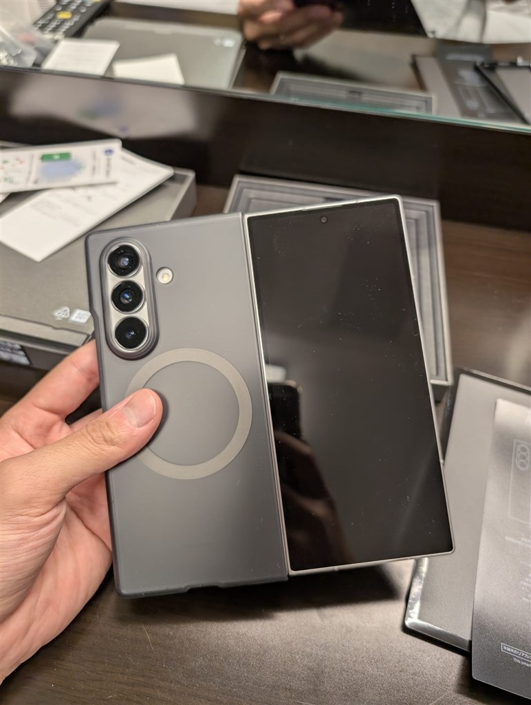 初折りたたみスマホ。大変便利。』 サムスン Galaxy Z Fold7 256GB SIM