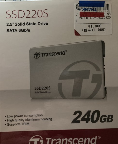 トランセンド SSD220 TS240GSSD220S 価格比較 - 価格.com