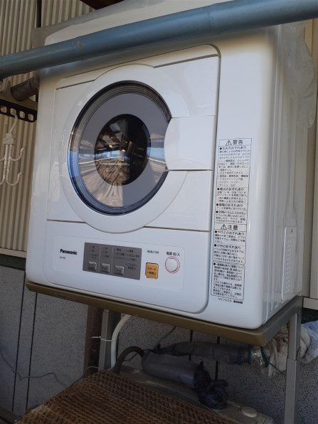 I329 ★衣類乾燥機★ NH-D503 2018年製⭐動作確認済⭐クリーニング済 衣類乾燥機 ホワイト NH-D503-W [乾燥容量5.0kg /電気式(50Hz/60Hz共用