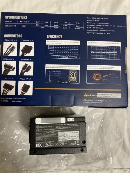 SILVERSTONE SST-SX700-PT [ブラック] 価格比較 - 価格.com