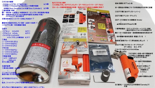 新富士バーナー SOTO マイクロトーチ アクティブ ST-486RG [オレンジ