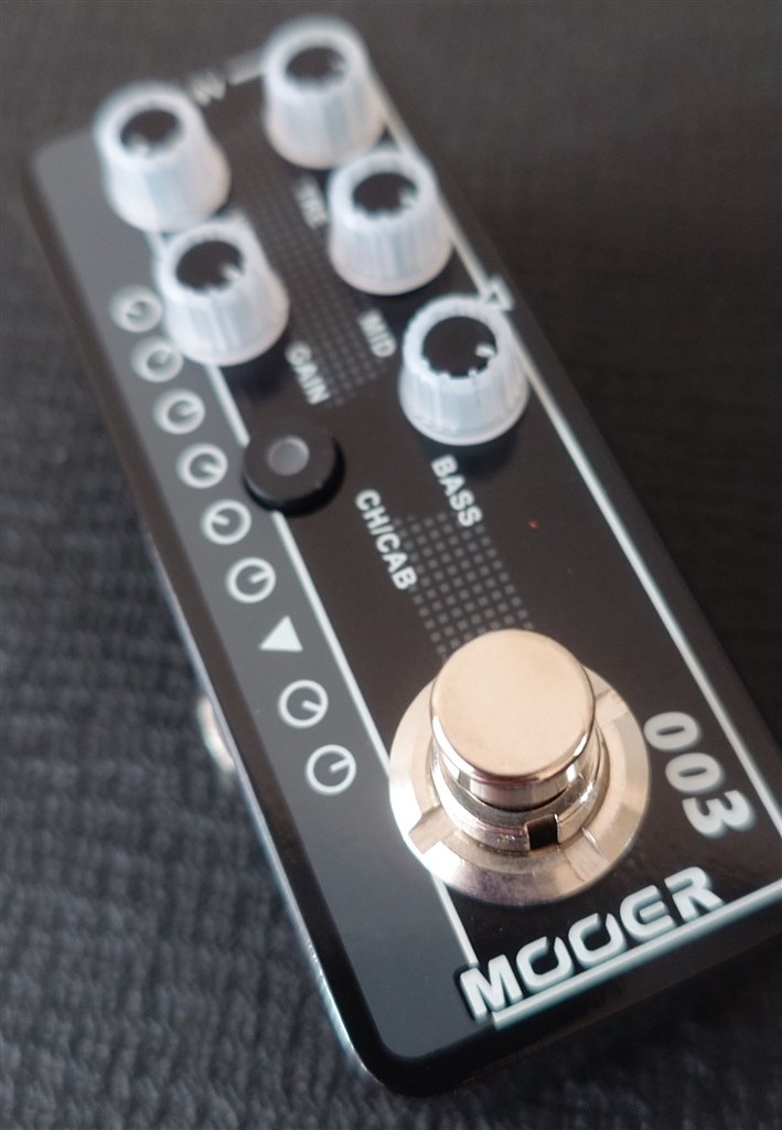 Kochアンプ独特の音色を再現』 MOOER Micro Preamp 003 K(きになる