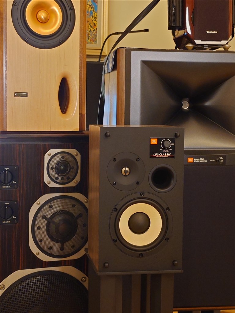 聴き疲れ無くダラダラ聴くに最適』 JBL L52 Classic [ブラック ペア