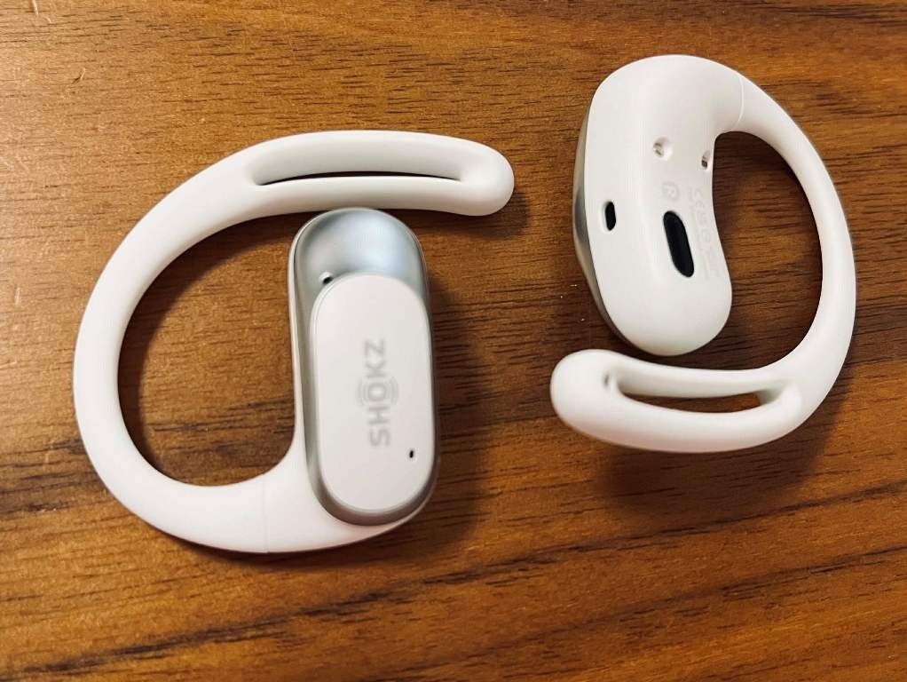 ホワイト ワイヤレスイヤフォン　即購入可能 初めてのワイヤレスイヤホン購入』 Shokz OpenFit Air SKZ-EP-000026