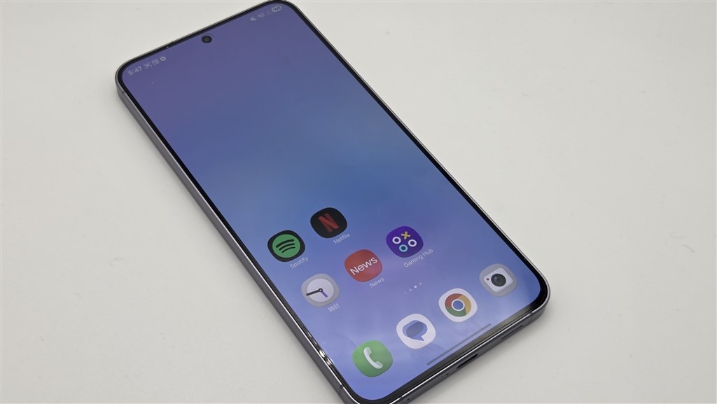 大きいのに薄くて軽いスマホ』 サムスン Galaxy A57 5G SIMフリー