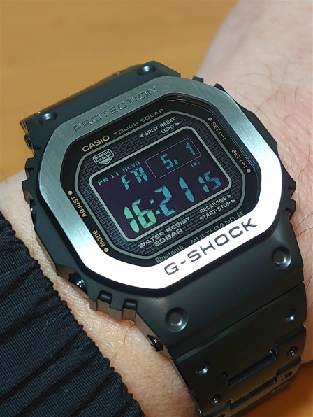 i【人気モデル】G-SHOCK GMW-B5000MB-1JF G-SHOCK フルメタル マルチフィニッシュドブラック GMW-B5000MB-1JF
