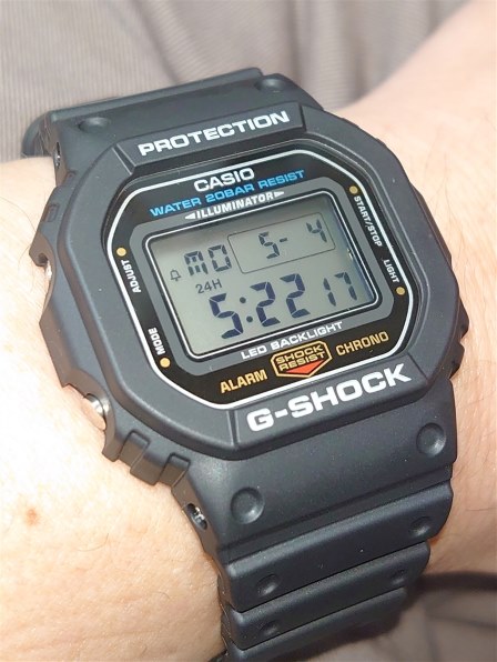 （新品・未使用）CASIO G-SHOCK DW-5600UE-1JF CASIO G-SHOCK DW-5600UE-1JF Digital Quartz Shock-Resistant Black